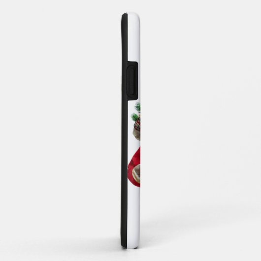 Smiling Santa Case-Mate iPhone Hülle (Hinten/Rechts)