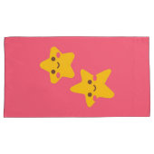 Smiling Stars Pillowcase Kissenbezug (Vorderseite-Rechts)