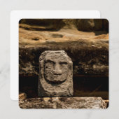 Smiling Stone Totem Cambodia Card (Vorne/Hinten)