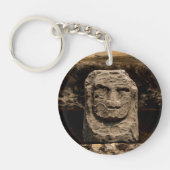 Smiling Stone Totem Cambodia Keychain Schlüsselanhänger (Vorderseite)