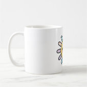 Smiling Sun – Cute Whimsical Illustration Kaffeetasse (Links)