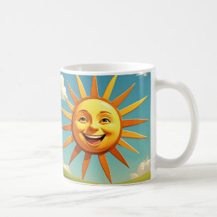 " SMILING SUN " KAFFEETASSE