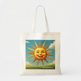 " SMILING SUN " TRAGETASCHE