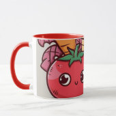 Smiling Veggies Coffee Mug Tasse (Links)