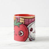 Smiling Veggies Coffee Mug Tasse (Zentrum)