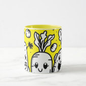 Smiling Veggies Coffee Mug Tasse (Zentrum)