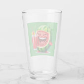 Smiling Watermelon Charakter Genuss Glas (Rückseite)