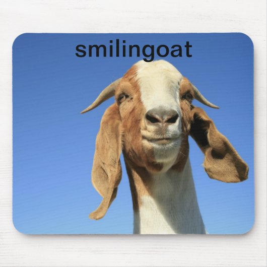 Smilingoat Mousepad (Vorne)