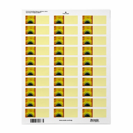 Smilmeling Sun-Rücksendeadresse (Vorne)