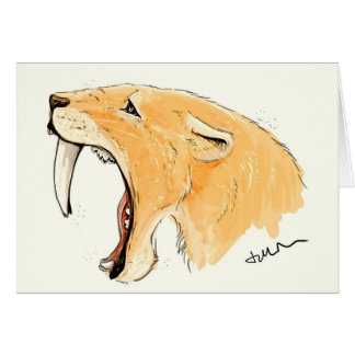 Smilodon Brüllen