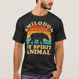 Smilodon ist mein Geist Animal Säbeltooth Tiger P T-Shirt