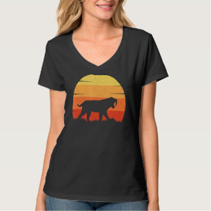 Smilodon Prehistorischer Säbeltooth Tiger Mountain T-Shirt
