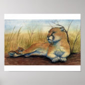 Smilodon Print Poster (Vorne)