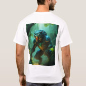 Smilodon Tiger: T-Shirt (Rückseite)