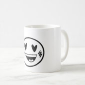 SMILY EMOJI KAFFEETASSE (VorderseiteRechts)