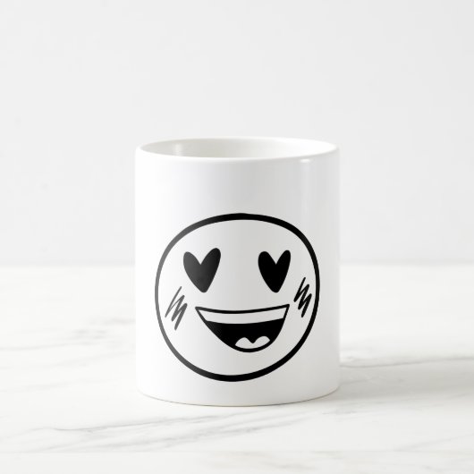 SMILY EMOJI KAFFEETASSE (Mittel)