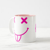 SMILY ZWEIFARBIGE TASSE (Vorderseite Links)