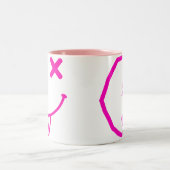 SMILY ZWEIFARBIGE TASSE (Mittel)