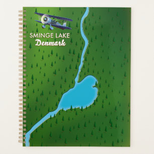 Sminge Lake Dänemark Reise Karte Planer