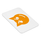 Smirking Emoji Cat Magnet (Rechte Seite)