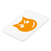 Smirking Emoji Cat Magnet (Linke Seite)