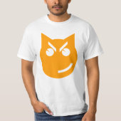 Smirking Emoji Cat T-Shirt (Vorderseite)