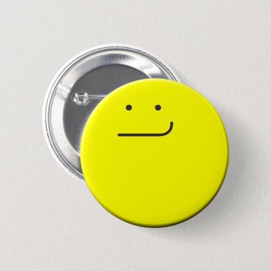 Smirking Knopf Button (Vorne & Hinten)