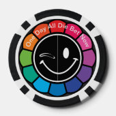 SmirkSmile Blooming Pokerchips (Rückseite)