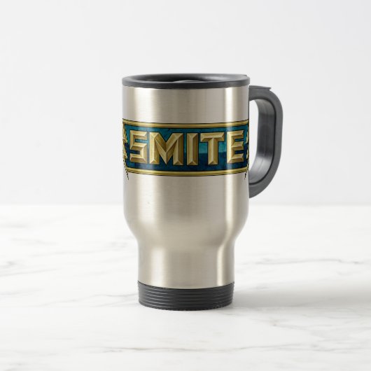 SMITE Logo-Schlachtfeld der Götter Reisebecher (VorderseiteRechts)