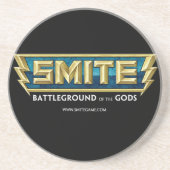 SMITE Logo-Schlachtfeld der Götter Sandstein Untersetzer (Vorne)