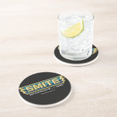 SMITE Logo-Schlachtfeld der Götter Sandstein Untersetzer (Seite)