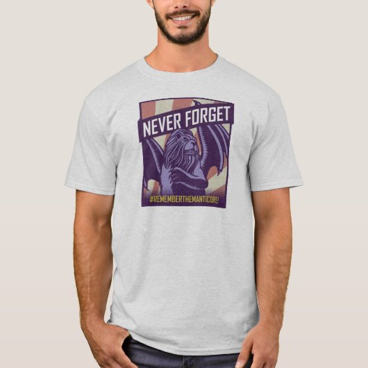 SMITE: Manticore vergessen nie T-Shirt (Vorderseite)