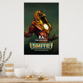 SMITE: Ra, der Sonnengott Poster (Küche)