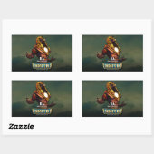 SMITE: Ra, der Sonnengott Rechteckiger Aufkleber (Blatt)