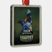 SMITE: Thor, Gott des Donners Silbernes Ornament (Rechts)