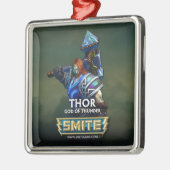 SMITE: Thor, Gott des Donners Silbernes Ornament (Links)