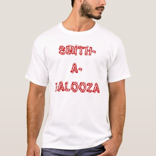 SMITH-A-PALOOZA T-Shirt (Vorderseite)