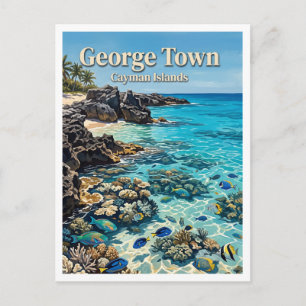 Smith Barcadere George Town Kaimaninseln Postkarte