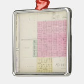 Smith Center, Gould City, Motor, Webster, Kansas Ornament Aus Metall (Links)