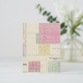 Smith Center, Gould City, Motor, Webster, Kansas Postkarte (Stehend Vorderseite)