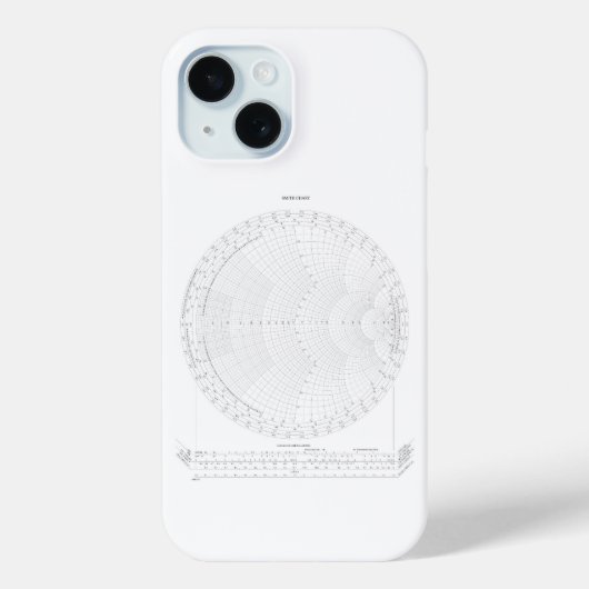 Smith Chart Radio Frequency Engineering Case-Mate iPhone Hülle (Rückseite)
