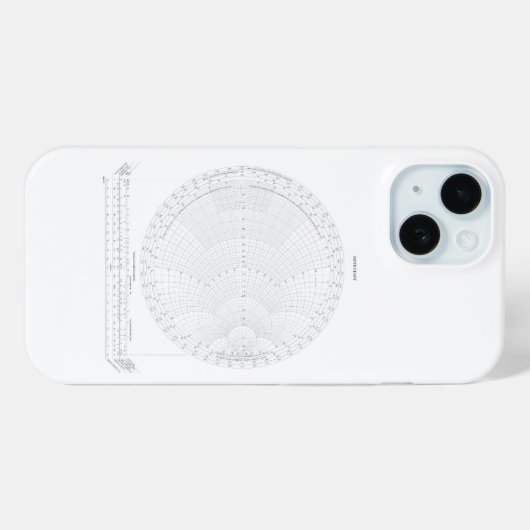 Smith Chart Radio Frequency Engineering Case-Mate iPhone Hülle (Rückseite (Horizontal))