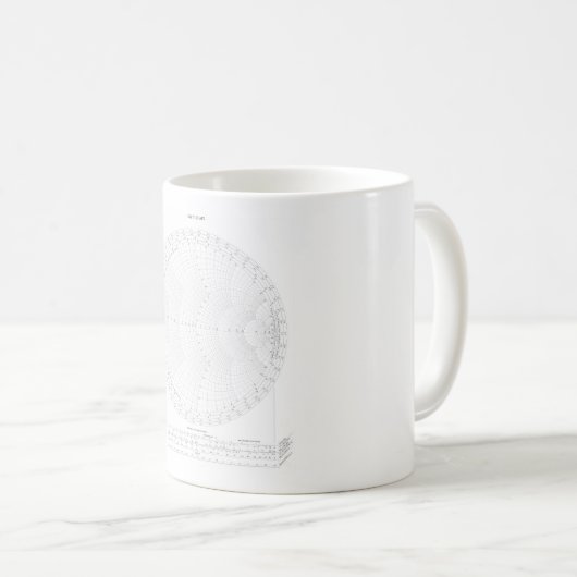 Smith Chart Radio Frequency Engineering Kaffeetasse (VorderseiteRechts)