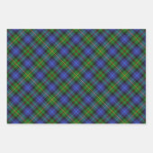 Smith Clan Familie Tartan Kariertes Muster Geschenkpapier Set (Vorderseite 2)