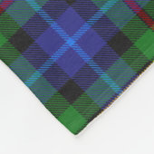 Smith Clan Scottish Tartan Kariertes Muster Fleecedecke (Ecke)