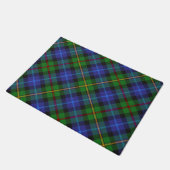 Smith Clan Scottish Tartan Kariertes Muster Fußmatte (Schrägansicht)