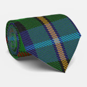 Smith Clan Scottish Tartan Kariertes Muster Krawatte (Gerollt)