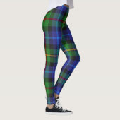 Smith Clan Scottish Tartan Kariertes Muster Leggings (Rechts)