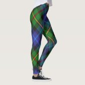 Smith Clan Scottish Tartan Kariertes Muster Leggings (Rechts)