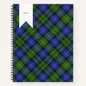 Smith Clan Scottish Tartan Kariertes Muster Notizblock (Vorderseite)